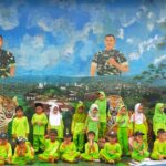 Kunjungi Taman Icon Sektor 8 , Puluhan Siswa TK Darul Hasanah dan PAUD Tunas Harapan Diajarkan Pendidikan Lingkungan
